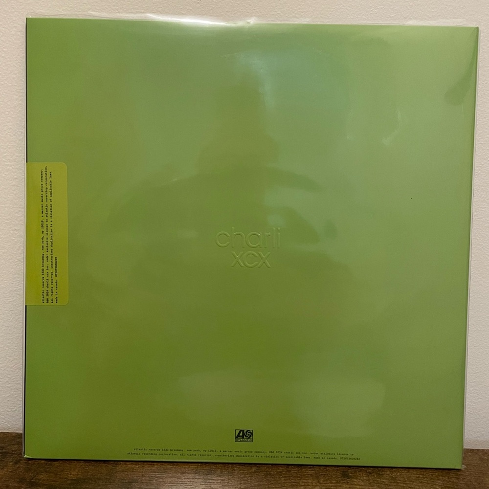 Charli xcx “brat” 360_brat EXCLUSIVE PICTURE DISC 12” Vinyl LP - Picture 2 of 5